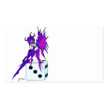Jester Fairy Business Card Templates