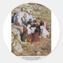 jesus and the childre stickers