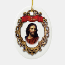 Jesus Christ Peace Ornament