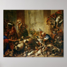 Jesus Driving the Merchants from the Temple 2 Poster