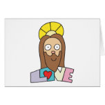 Jesus Is Love Greeting Card