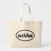 Jesus is Messiah Tote Bags