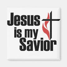 Jesus is my Saviour Magnets