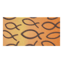 Jesus Leopard Skin Photo Card Template