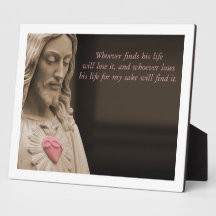 Jesus Life Display Plaque
