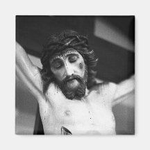 Jesus on the cross magnet