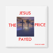 JESUS, PAYED, THE, PRICE, CRAI... MAGNET