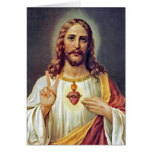 Jesus Peace Sign Cards
