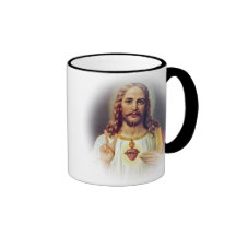 Jesus Peace Sign Coffee Mugs
