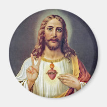 Jesus Peace Sign Magnet