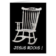 Jesus Rocks ! Card