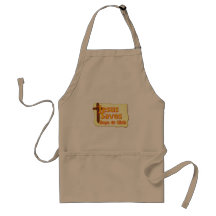 Jesus Saves Boys & Girls Aprons