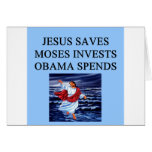 jesus saves obama spends greeting cards