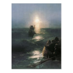Jesus Walking on Water, Ivan Aivazovsky Painting Postcard