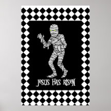 Jesus Zombie Print