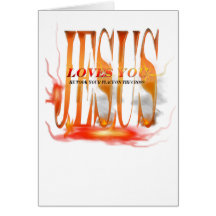 JesusLovesYou2 Greeting Card
