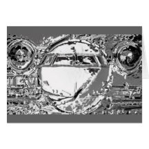 JET Chrome Greeting Cards