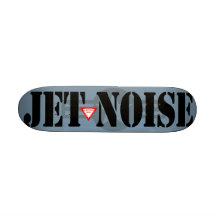 JET NOISE Grey Skateboard