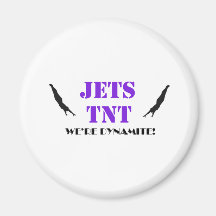 Jets TNT Dynamite Refrigerator Magnets