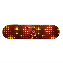 Jewelled & Rhinestone Faux skateboard