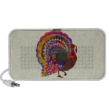 Jewelled Turkey Portable Speaker
