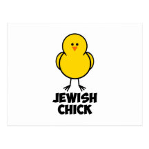 Jewish Chick Postcards