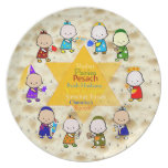 Jewish Holiday Kids Matzoh Plate