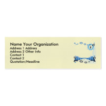"Jewish Star" Business Card Template