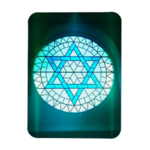 Jewish Star of David Magnet