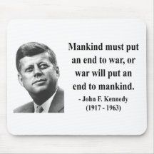 JFK Quote 1b Mouse Pads
