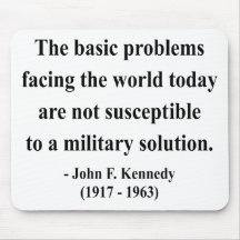 JFK Quote 6a Mousepad
