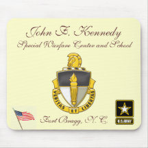 JFK SPECIAL WARFARE CENTER MOUSEPADS