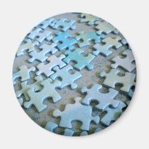 Jigsaw Pieces Fridge Magnet