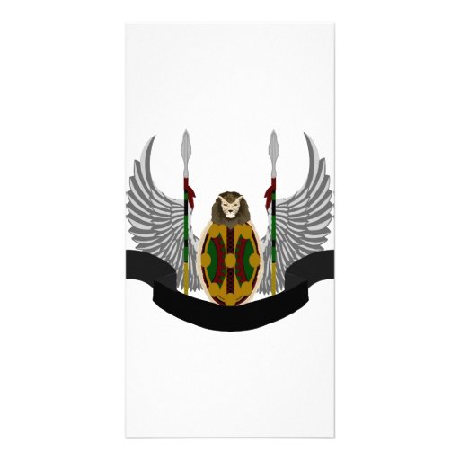 Jikoba Legacy Crest Personalised Photo Card