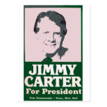 Jimmy Carter Distressed Cut Out Look Postcards