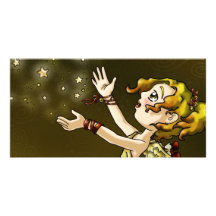 Jingle Star Photo Card Template