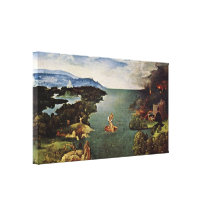 Joachim Patinir - journey to the underworld Gallery Wrapped Canvas