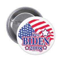 Joe Biden 2008 Flag Button 