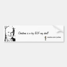 Joe Biden Big Elfing Deal Bumper Sticker