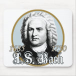 Johann Sebastian Bach Mouse Pad