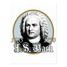 Johann Sebastian Bach Postcard