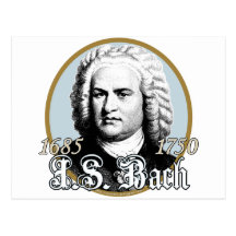 Johann Sebastian Bach Postcards