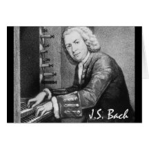 Johann Sebastian Bach Stuff Greeting Cards