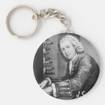 Johann Sebastian Bach Stuff Key Chain