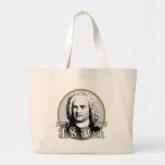 Johann Sebastian Bach Tote Bags