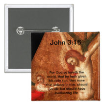 JOHN 3:16 BUTTONS