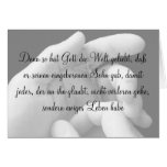 John 3:16 in German Card