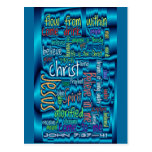John 7:37-41 Blue Water Post Cards