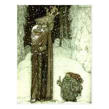 John Bauer The Princess and the Troll Post Cards