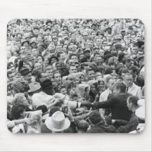 John F Kennedy JFK Fort Worth Rally '63 Mouse Mat